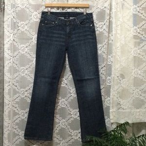 Levis Women’s Mid Rise Bootcut 553 Denim Blue Jeans Size 10 S/C